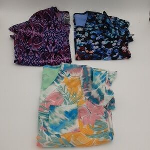 Butter Soft Crubs Colorful Patterned Women XS Bundle 3